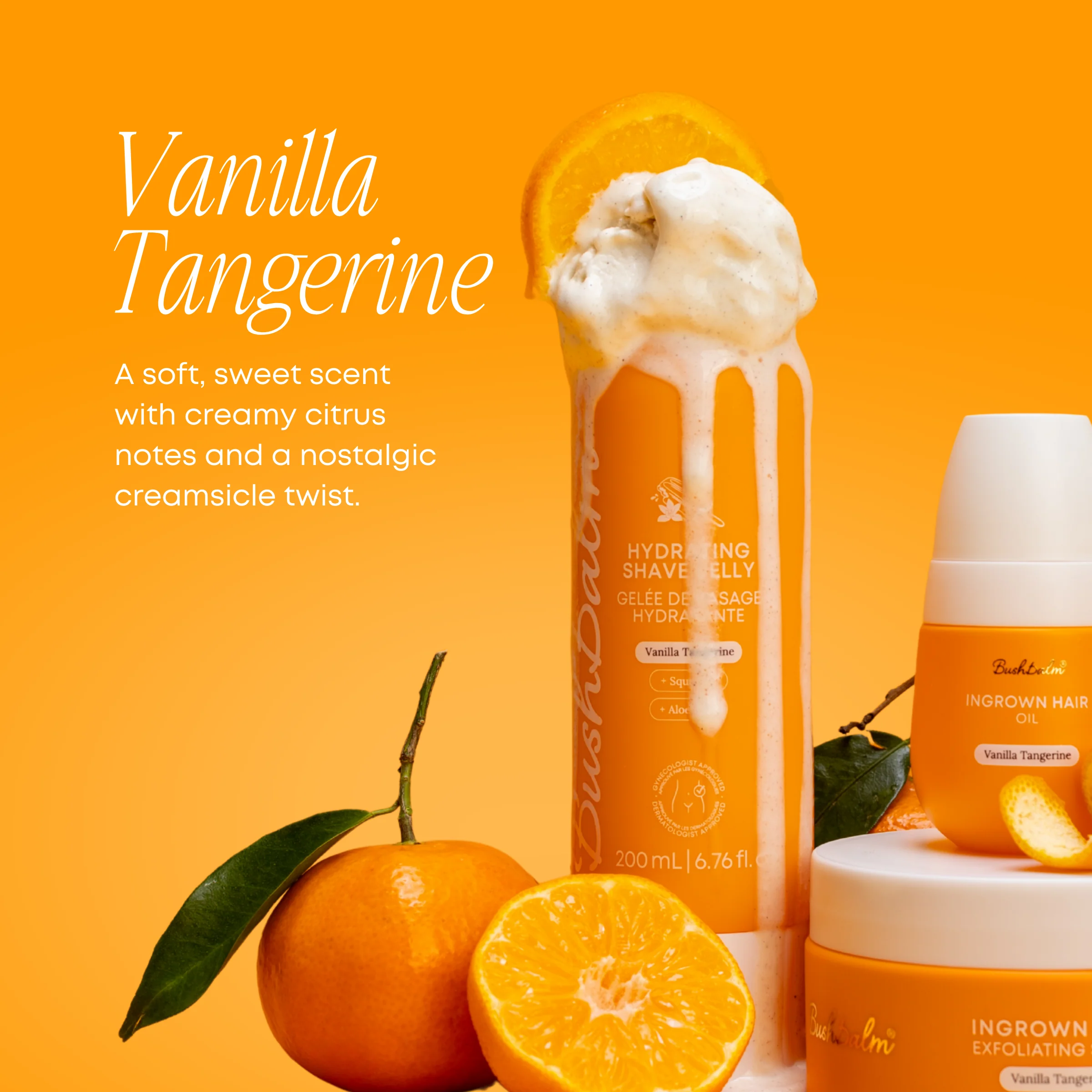 Vanilla Tangerine 3 Step Smooth Shave Routine - Image 5