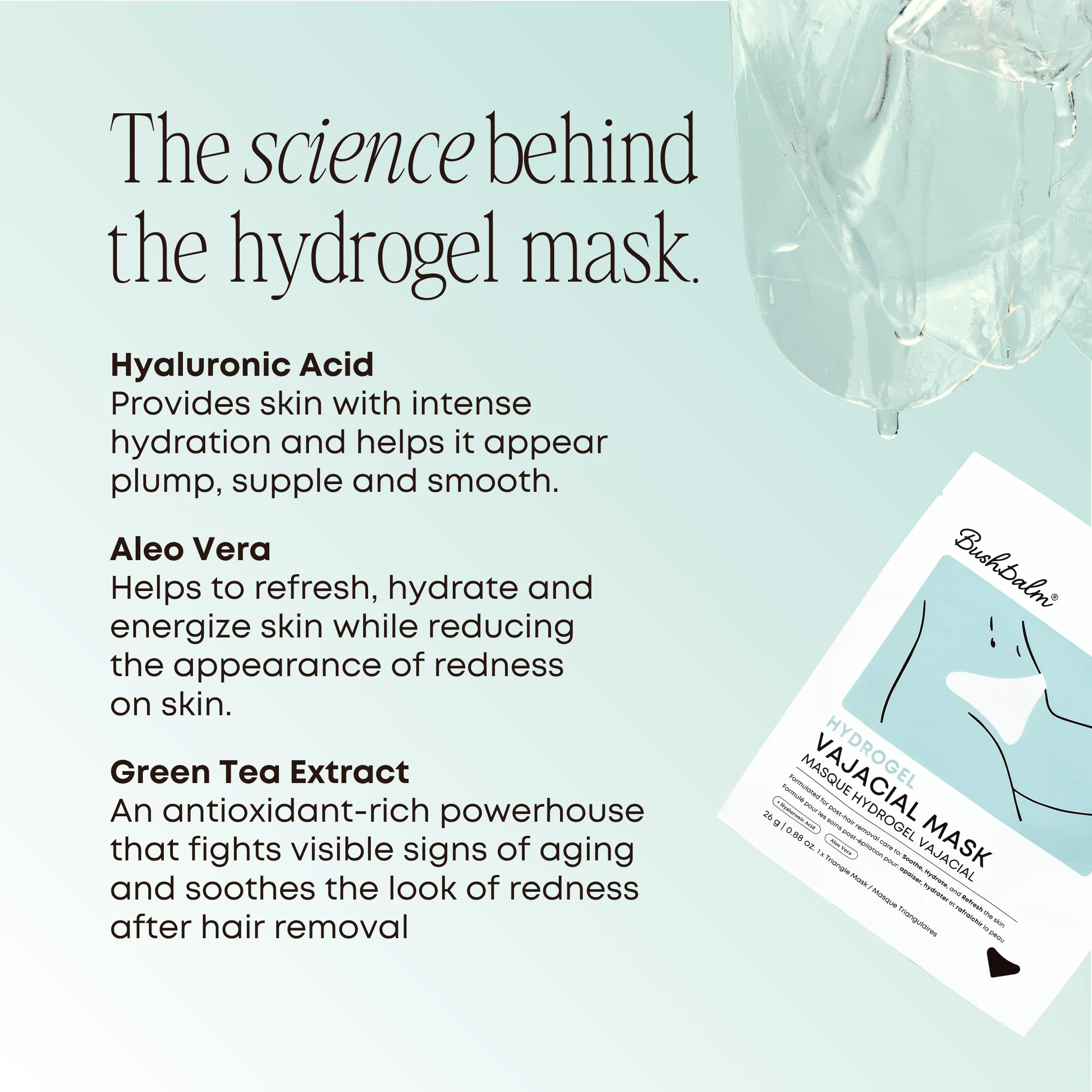 Hydrogel Vajacial Triangle Mask - Image 3