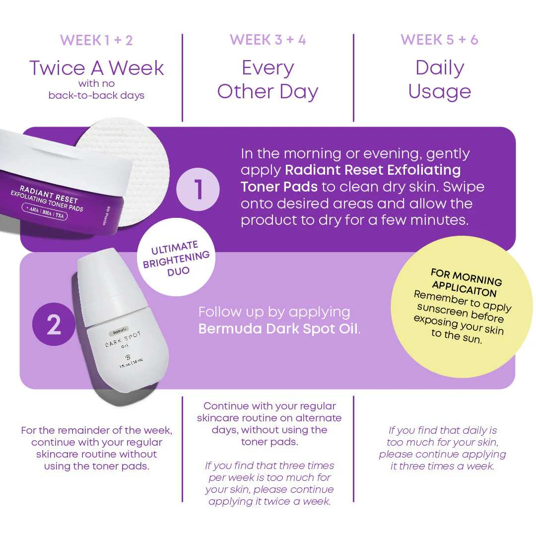 Radiant Reset Exfoliating Toner Pads - Image 10
