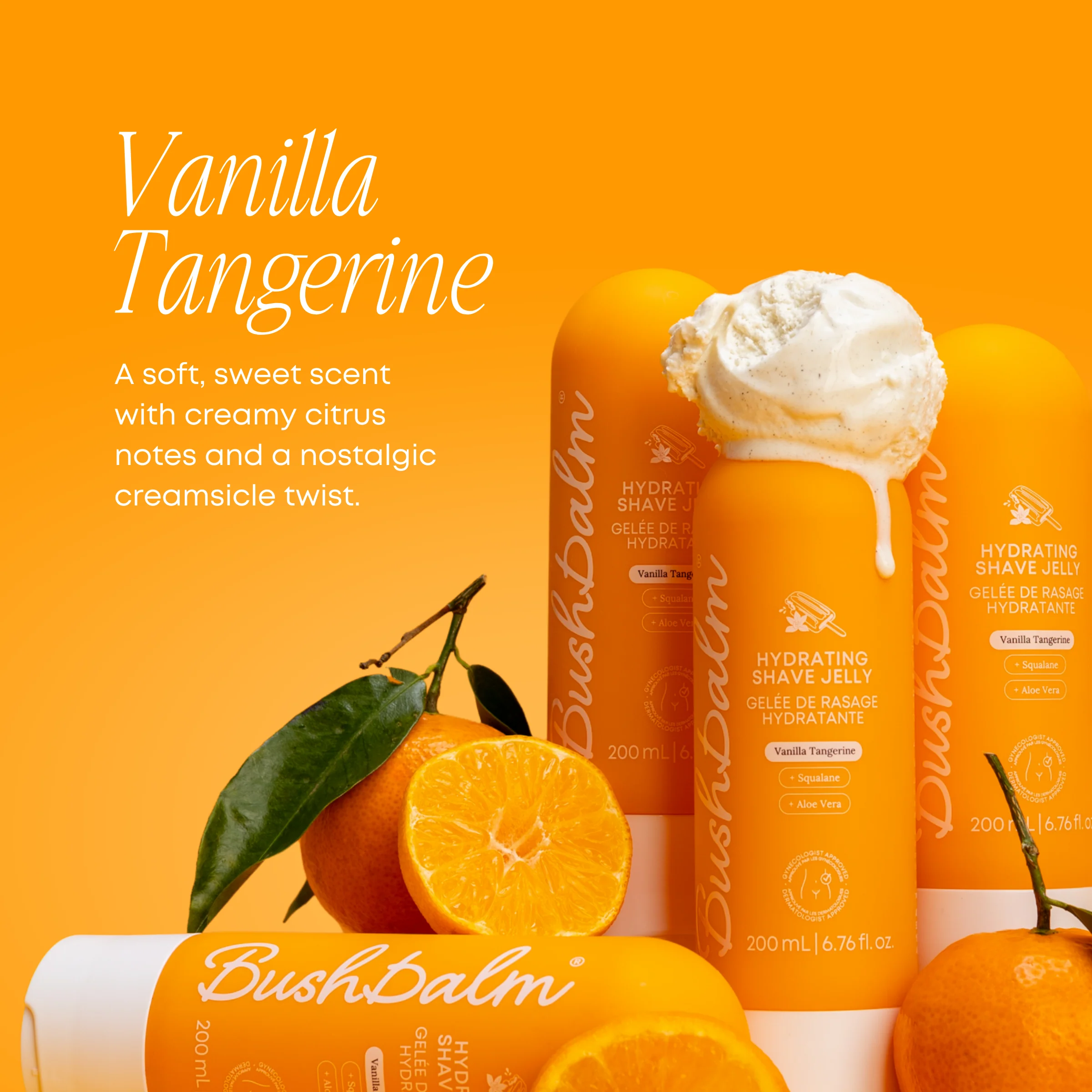 Vanilla Tangerine Hydrating Shave Jelly - Image 6