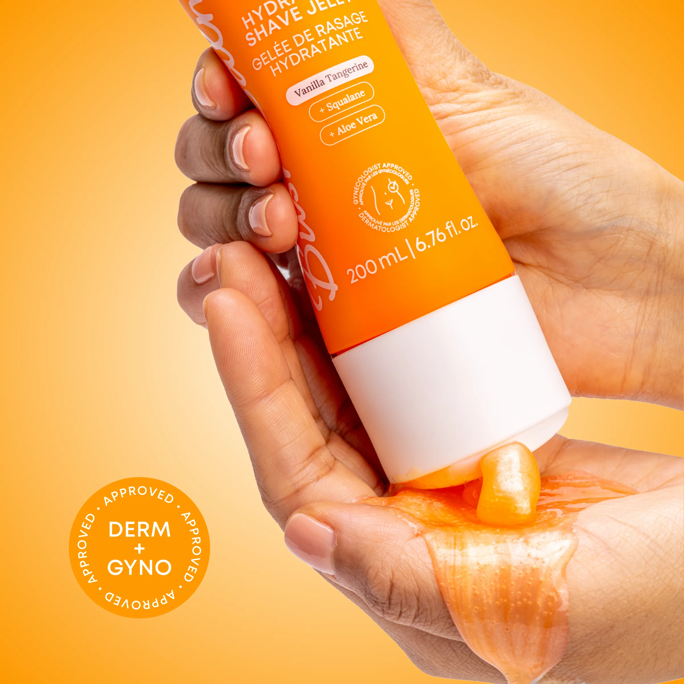 Vanilla Tangerine Hydrating Shave Jelly - Image 7