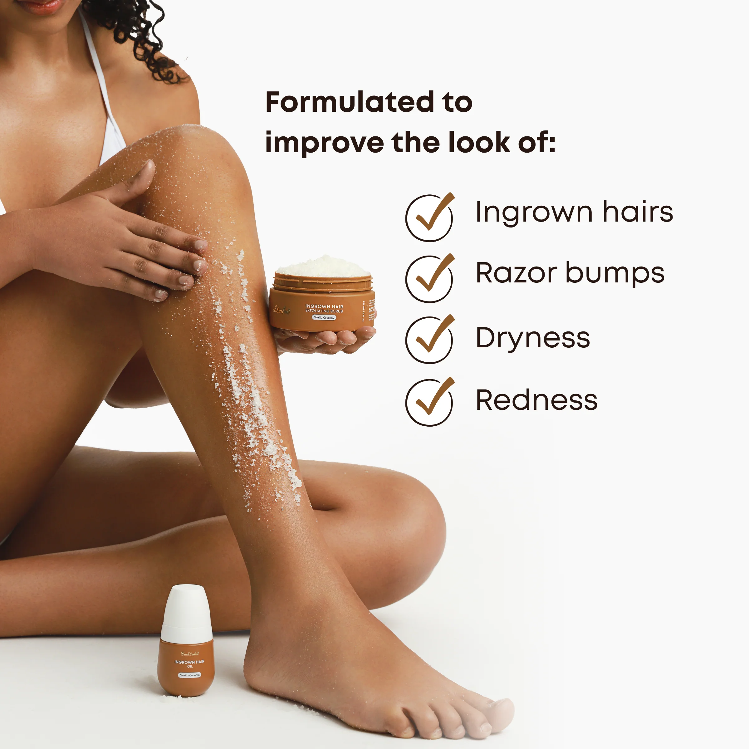 Vanilla Coconut 2-Step Ingrown Hair Routine - Image 3