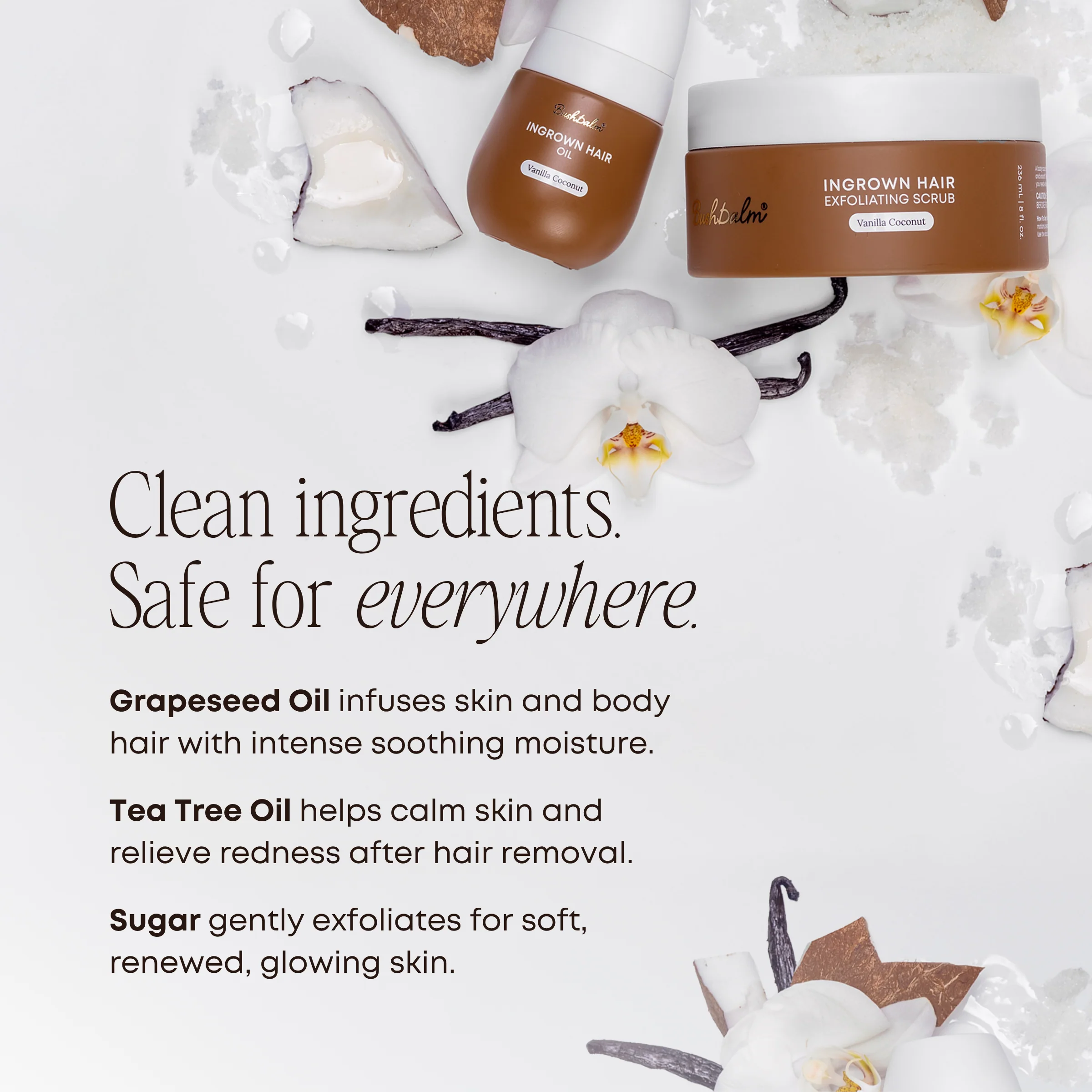 Vanilla Coconut 2-Step Ingrown Hair Routine - Image 5