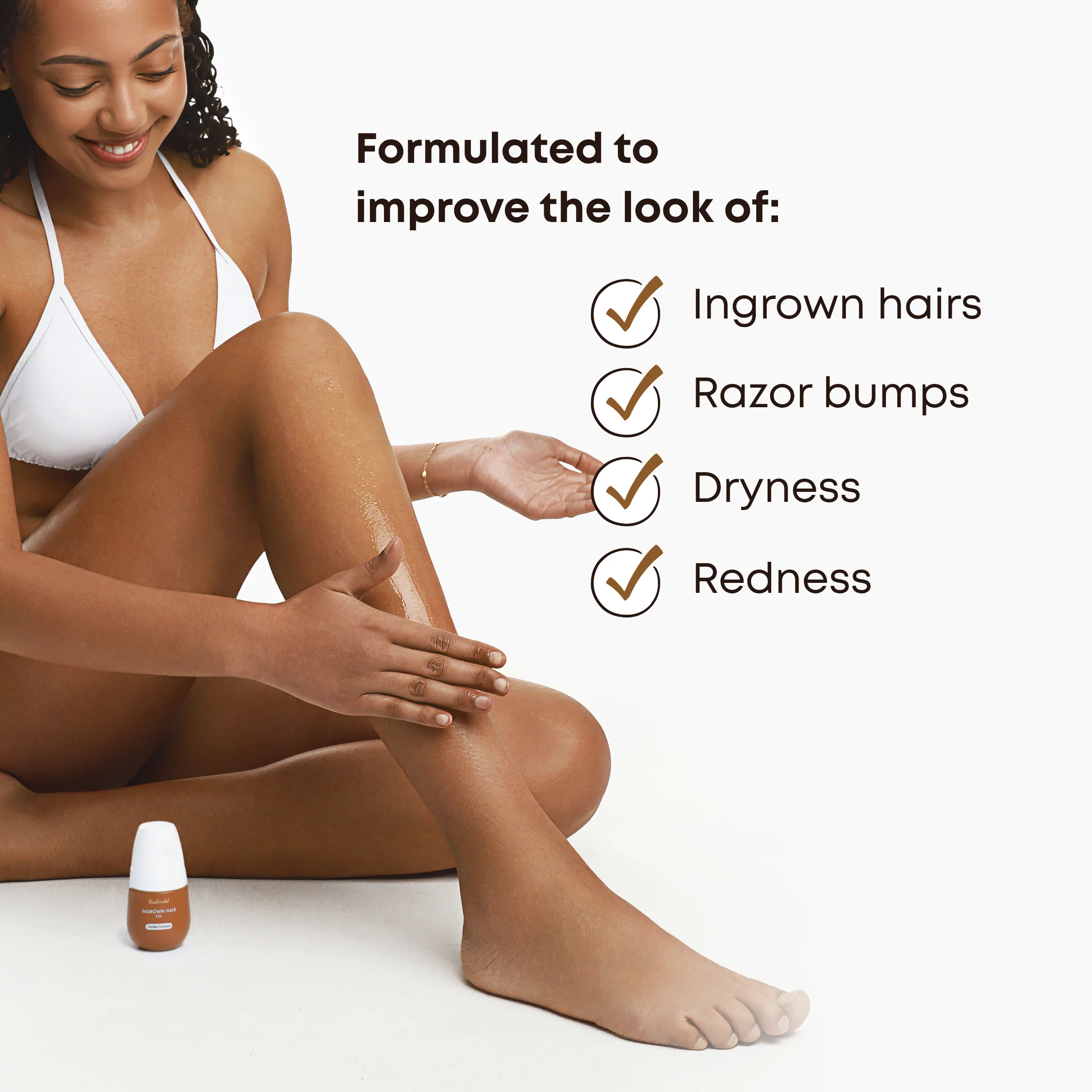 Vanilla Coconut Ingrown Hair Oil - Image 3