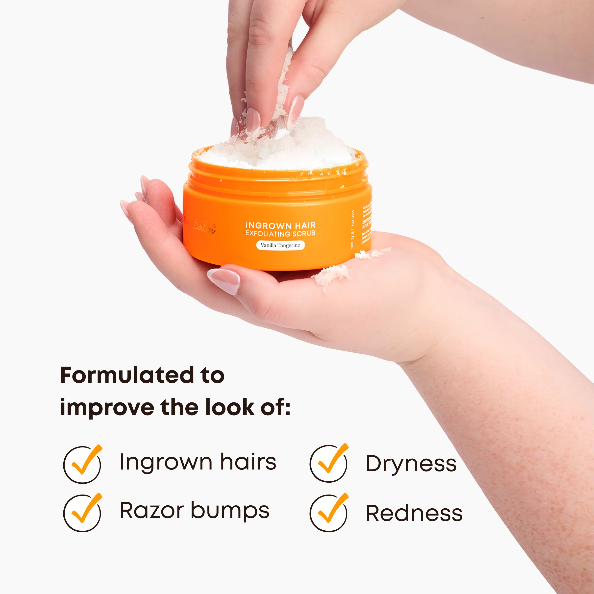 Vanilla Tangerine Exfoliating Scrub - Image 5