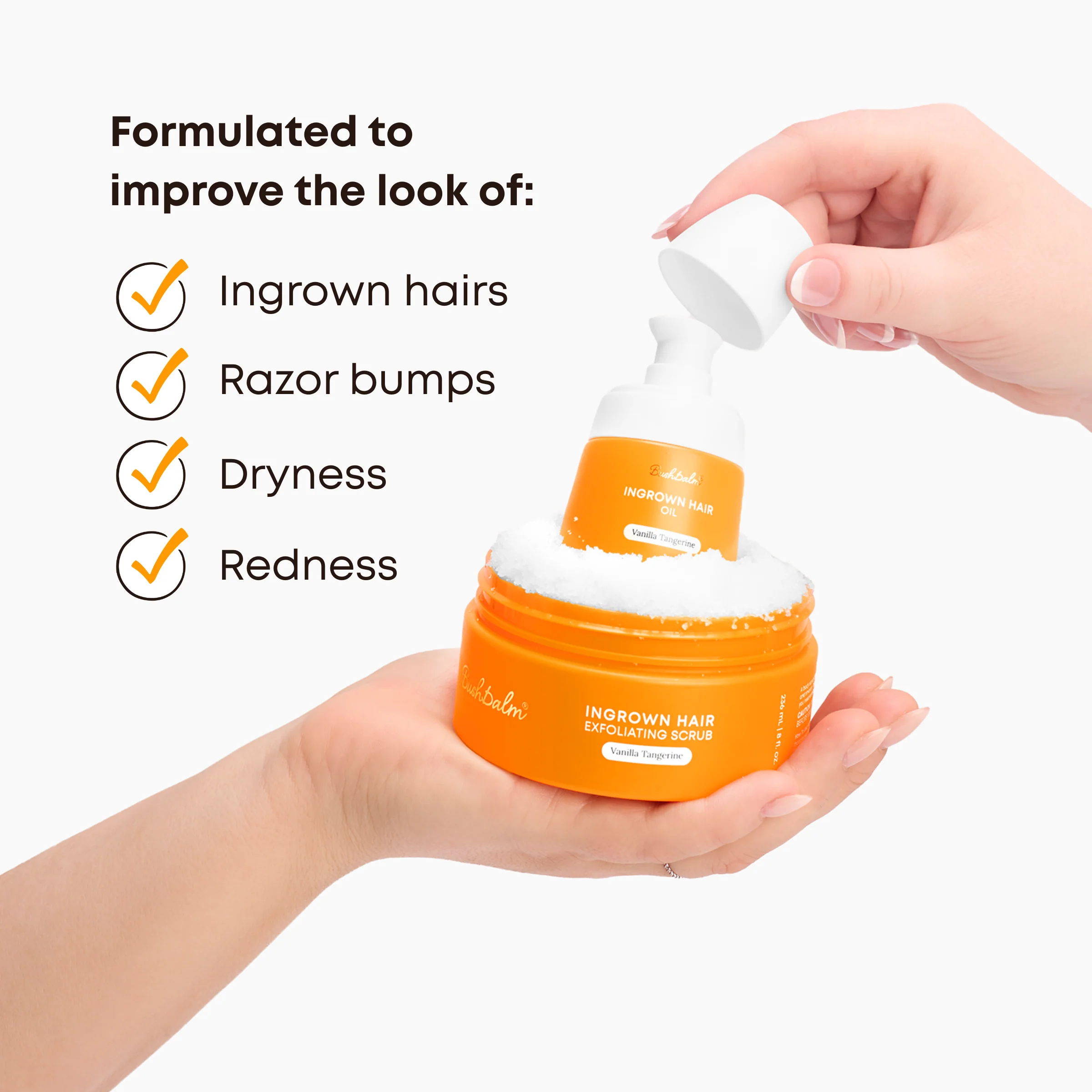 Vanilla Tangerine Ingrown Hair 2 Step Routine - Image 4