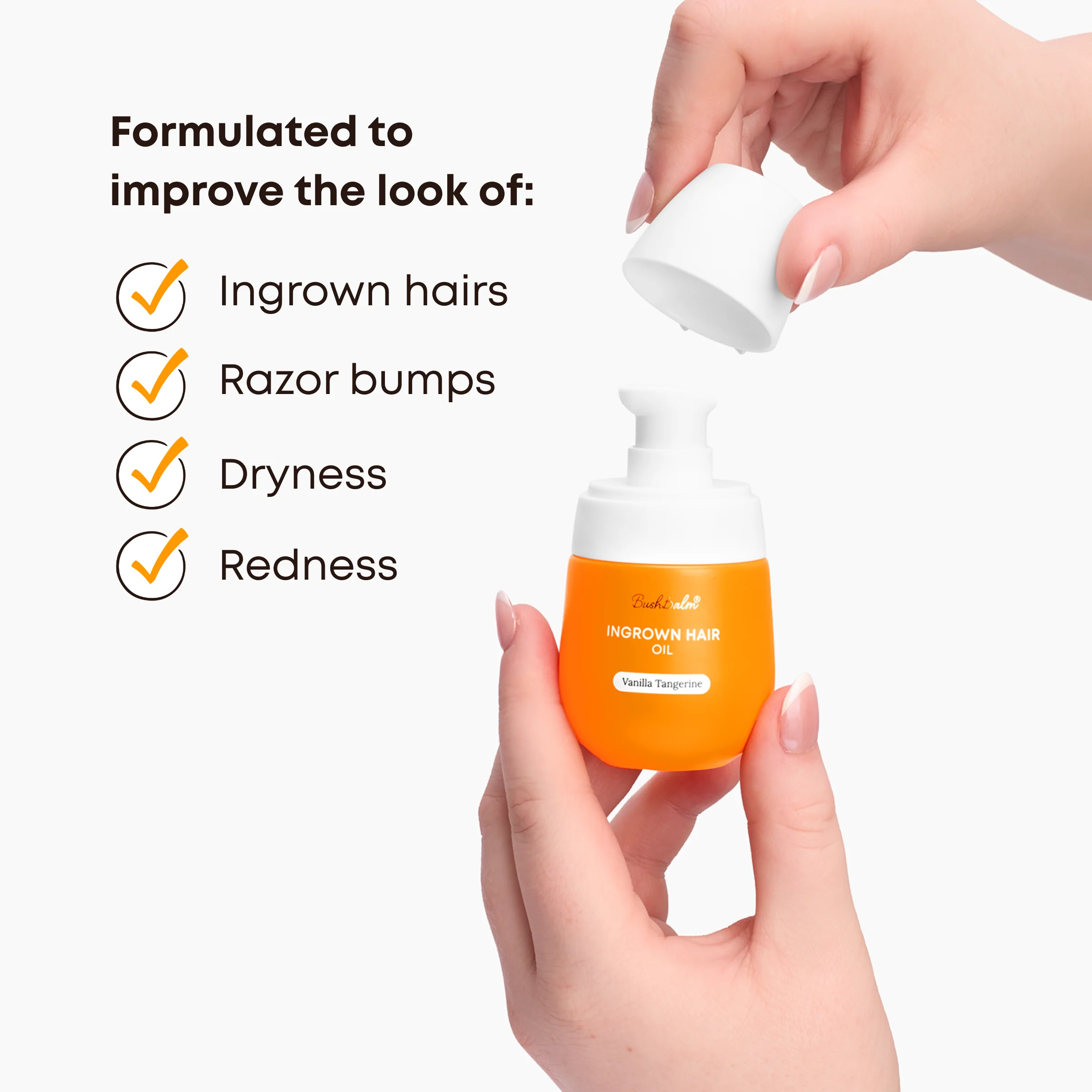Vanilla Tangerine Ingrown Hair Oil - Image 4