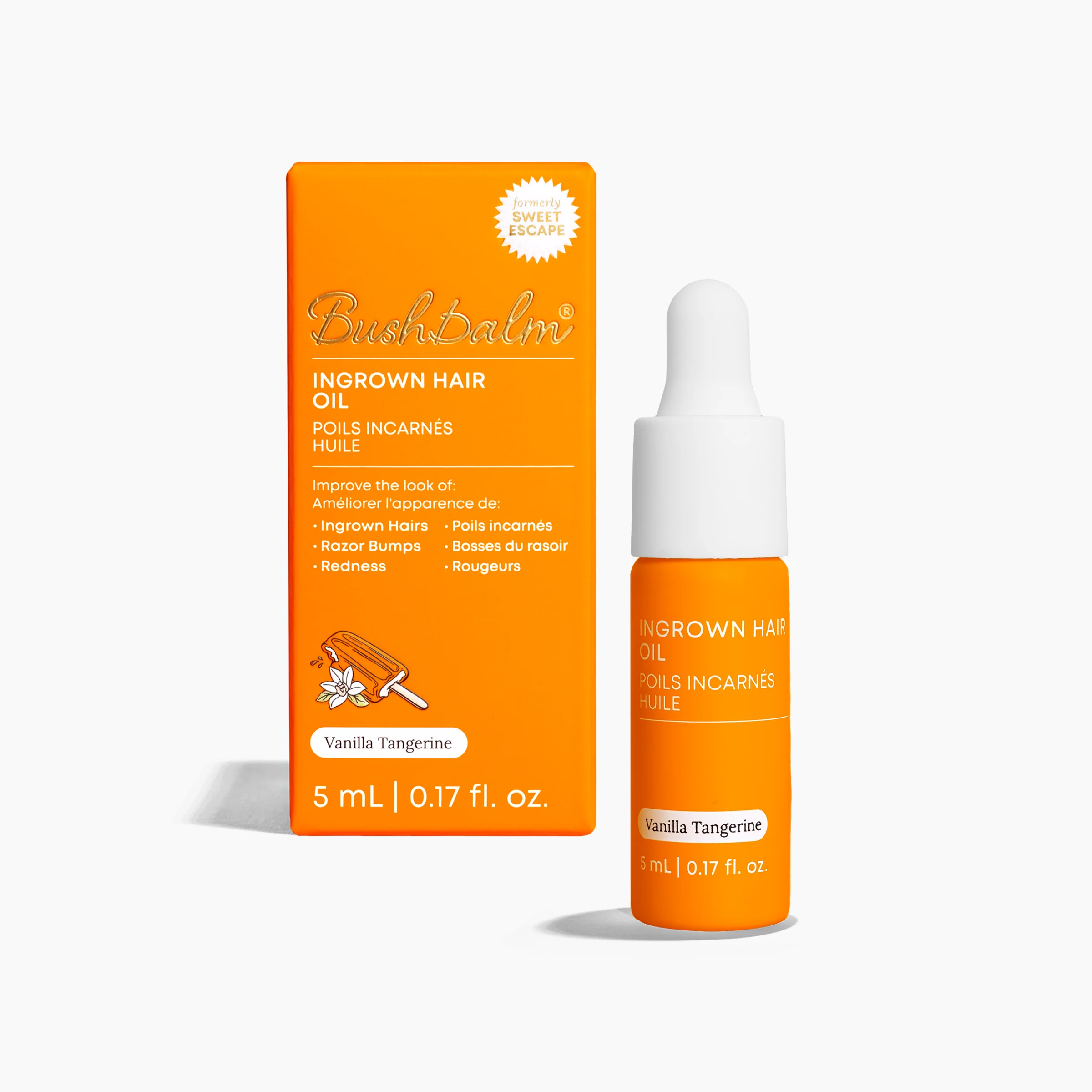 Vanilla Tangerine Mini Ingrown Hair Oil - Image 4